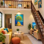 Bán nhà 1 trệt 1 lửng góc 2 mặt tiền 52m2 hẻm ô tô 4m Phước Hải, Nha Trang - Ảnh thu nhỏ 1