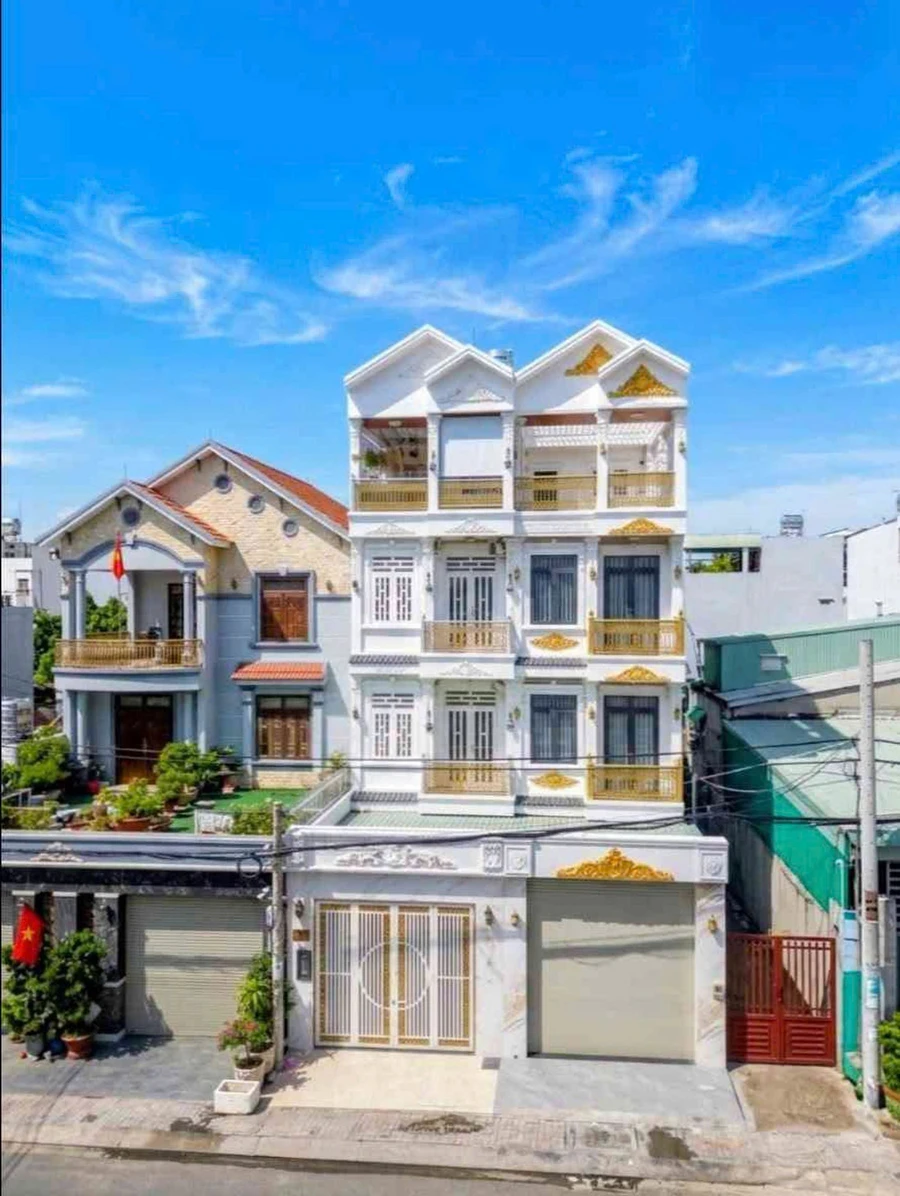 Bán nhà mặt tiền 4 tầng Dương Cát Lợi, Nhà Bè, 74m2, 9,7 tỷ - Ảnh 1