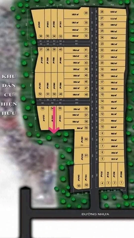 Bán đất thổ cư 114m2 ngang 6m An Phú Phan Thiết 690 triệu