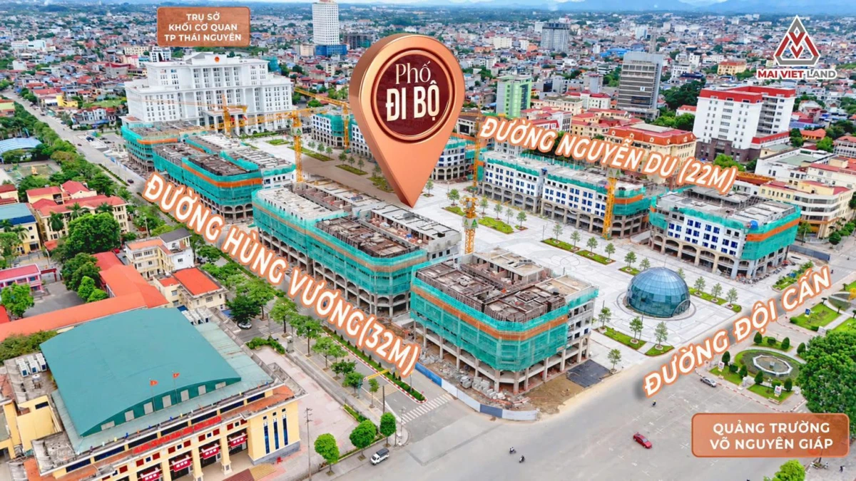 Rẻ vô đối! Giá từ 16,5 tỷ mua đứt shophouse 6 tầng Central Square khu phố đi bộ TP Thái Nguyên. - Ảnh thu nhỏ 4