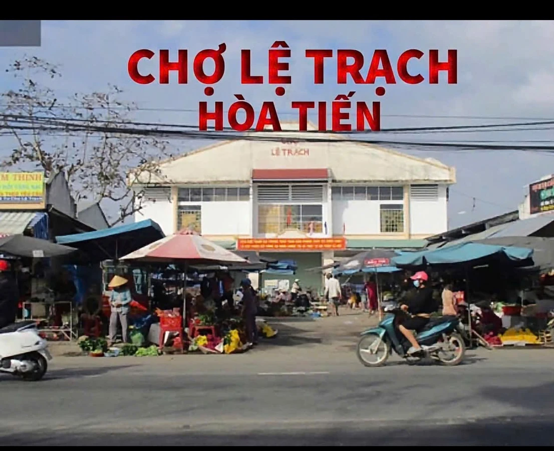 Bán đất 120m² ngang 6m sau chợ Lệ Trạch, đường bê tông 5m, giá 1 tỷ 4xx - Ảnh thu nhỏ 2