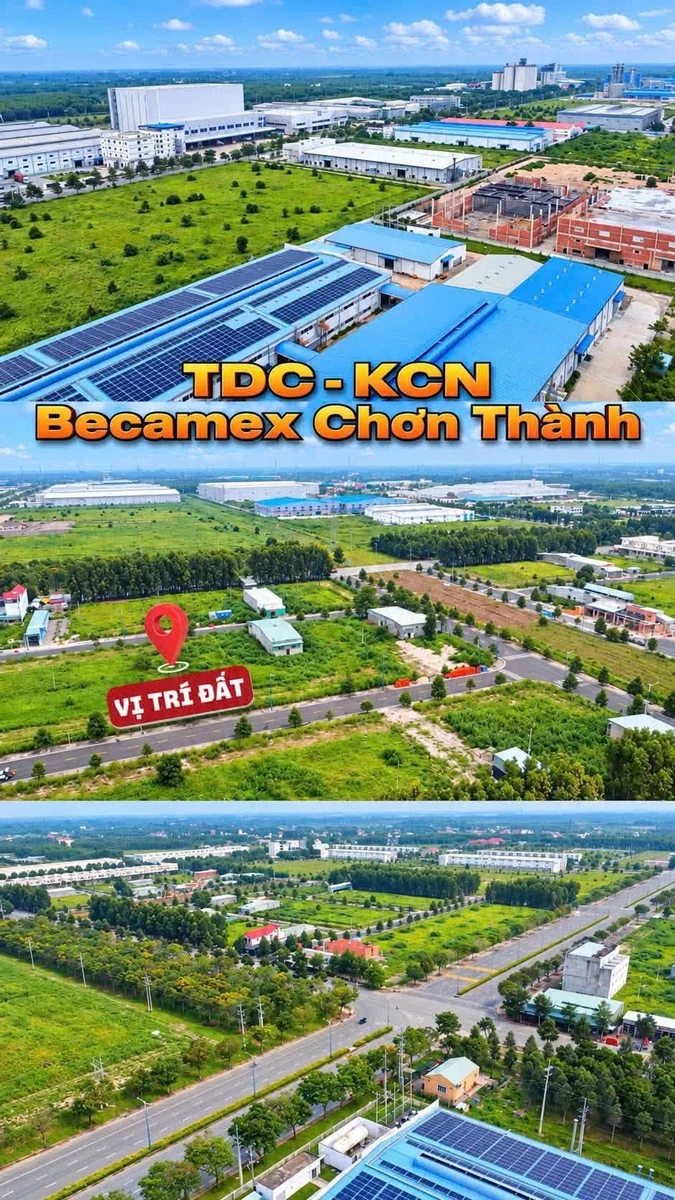 Bán đất Becamex Chơn Thành 150m2 đường T4 750 triệu - Ảnh thu nhỏ 2