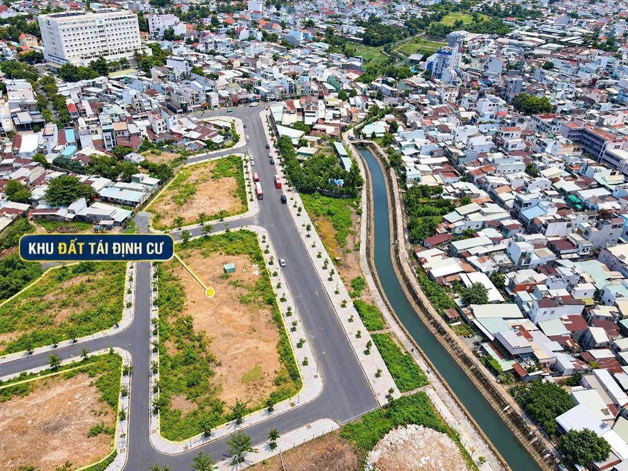 Bán đất tái định cư 79,8m2 (4,2x19) sổ riêng thổ cư gần ngã tư Vincom, Tam Hiệp, Biên Hòa - Ảnh 1