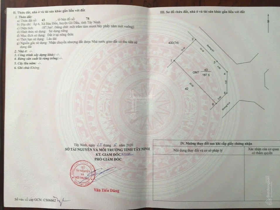 Bán lô góc trục chính TĐC Bàu Đồn ngay cổng 3 KCN Phước Đông - Ảnh 1