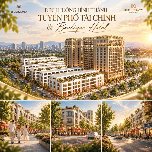 Toà nhà 5 tầng kinh doanh đắc địa ngay Làng Đại học, mặt tiền Hồ Đắc Di TP Huế