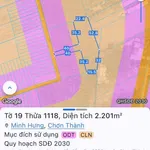 Bán đất 2.200m2 Minh Hưng Bình Dương 1,2 tỷ - Ảnh thu nhỏ 3