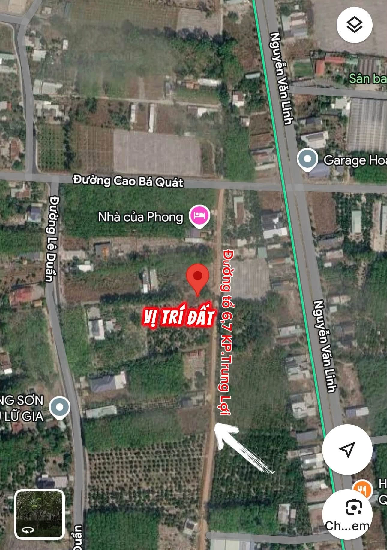 Bán đất Lê Duẩn Chơn Thành 100m2, 400 triệu - Ảnh 1