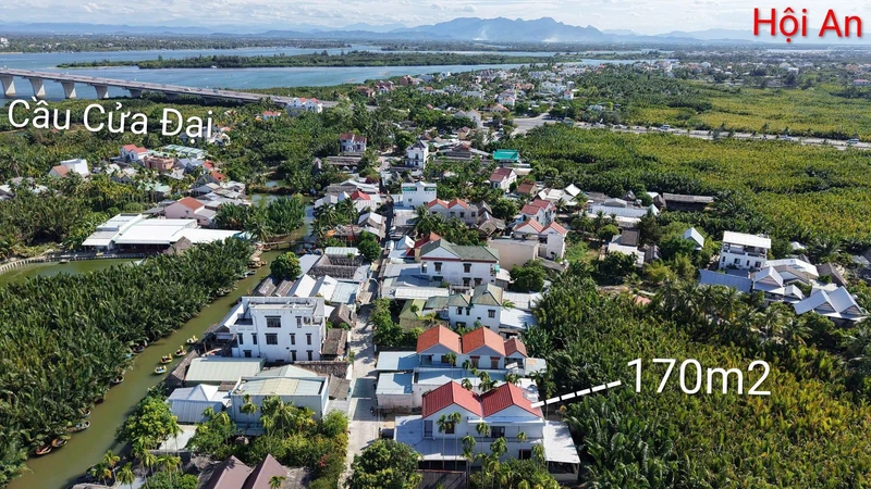 Bán nhà 170m² đất ở Hội An, Đà Nẵng, view sông