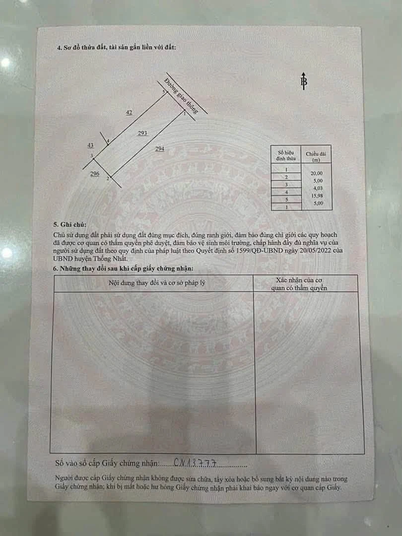 Bán đất 100m² sát khu công nghiệp Dầu Giây, 885 triệu - Ảnh thu nhỏ 3
