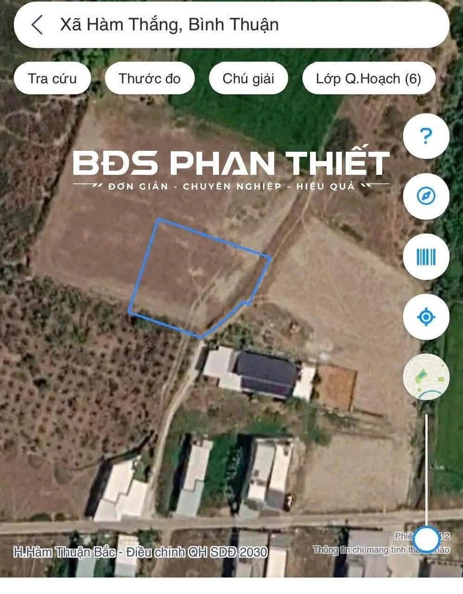 Bán đất 655,4m² Phan Thiết, giá 1 tỷ 250 triệu - Ảnh thu nhỏ 2