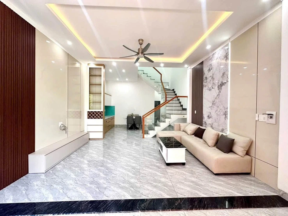Bán nhà 1 trệt 1 lầu 75m2 sổ hồng riêng KP2 Trảng Dài, Đồng Nai - Ảnh thu nhỏ 5