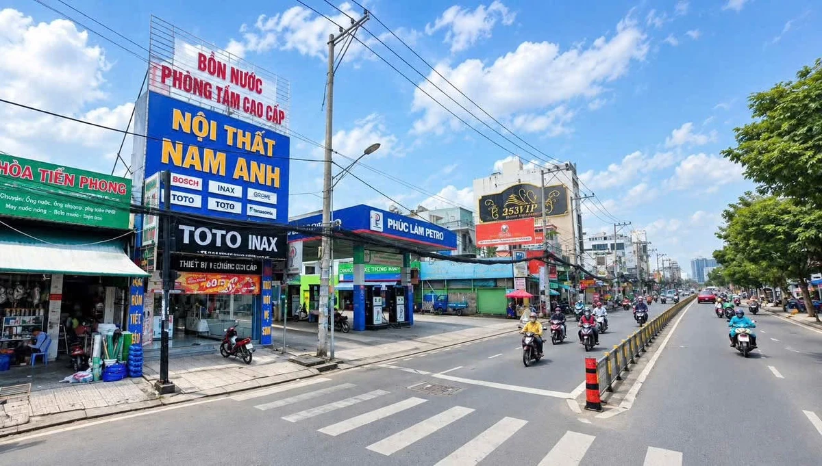 Bán mặt tiền kinh doanh Nguyễn Thị Thập Q7, 5x40m - Ảnh 1