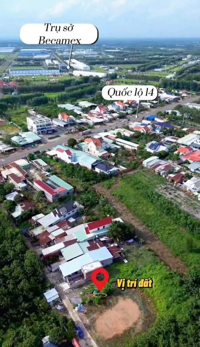 Bán 600m² đất nhánh quốc lộ 14, Chơn Thành, Bình Dương giá 1.4tr/m² - Ảnh thu nhỏ 3