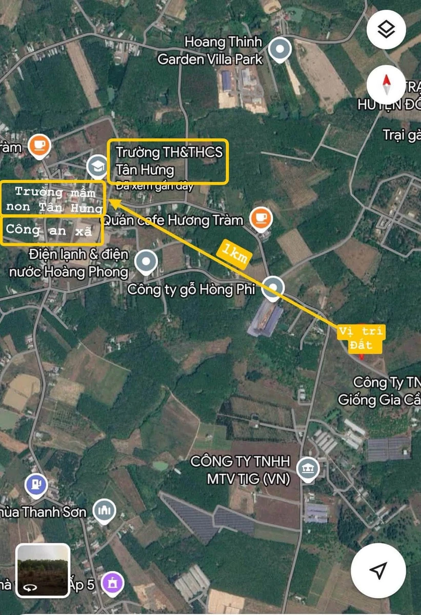 Bán đất nền 100m² Đồng Phú, Bình Dương 250 triệu - Ảnh 1