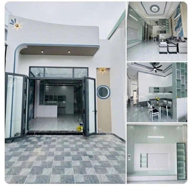 Bán nhà Hoà Lợi Bến Cát 124m2, 2 PN, 1 tỷ 970 triệu