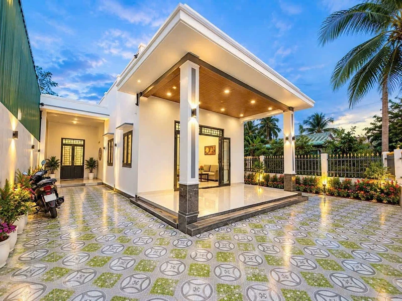 Bán nhà vườn 300m² sổ hồng riêng 1 tỷ 980 triệu Cần Giuộc