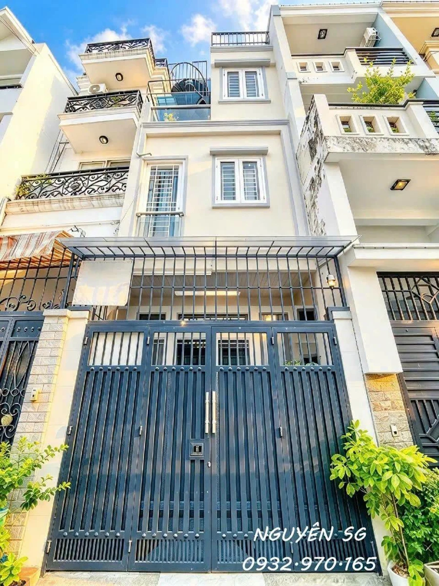 Bán nhà hẻm xe hơi 4 tầng 4PN 40m2 Gò Vấp - Ảnh 1