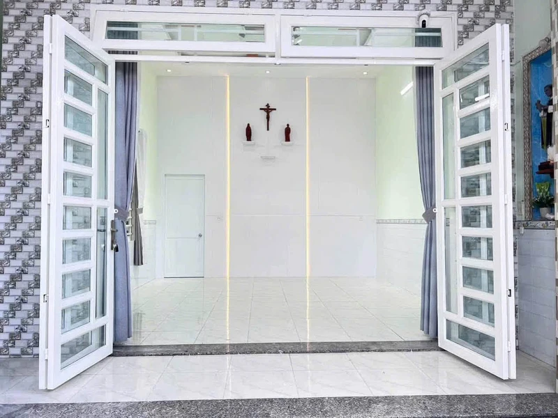 Bán nhà gác 6x19,5m, 2 phòng ngủ gần chợ Thánh Tâm, Tân Biên, Biên Hòa giá 1,7 tỷ