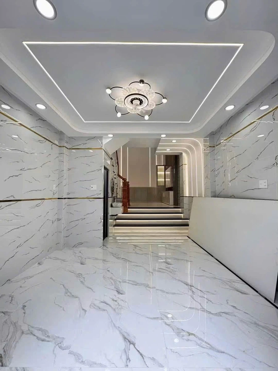 Bán nhà hẻm ô tô đường Mã Lò, Bình Tân, 4x14m, 1 trệt lửng 3 lầu, giá 6,2 tỷ - Ảnh thu nhỏ 3