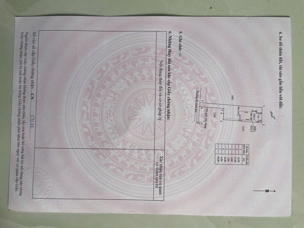 Bán nhà vườn 652m2 thổ cư 100% tại Mỹ Hạnh Nam, Đức Hòa, Long An - Ảnh thu nhỏ 2