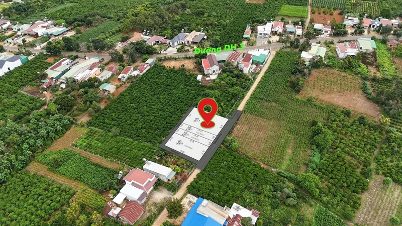 Bán đất 180m² (118m² thổ cư) có nhà cấp 4 Hàm Thuận Bắc k227