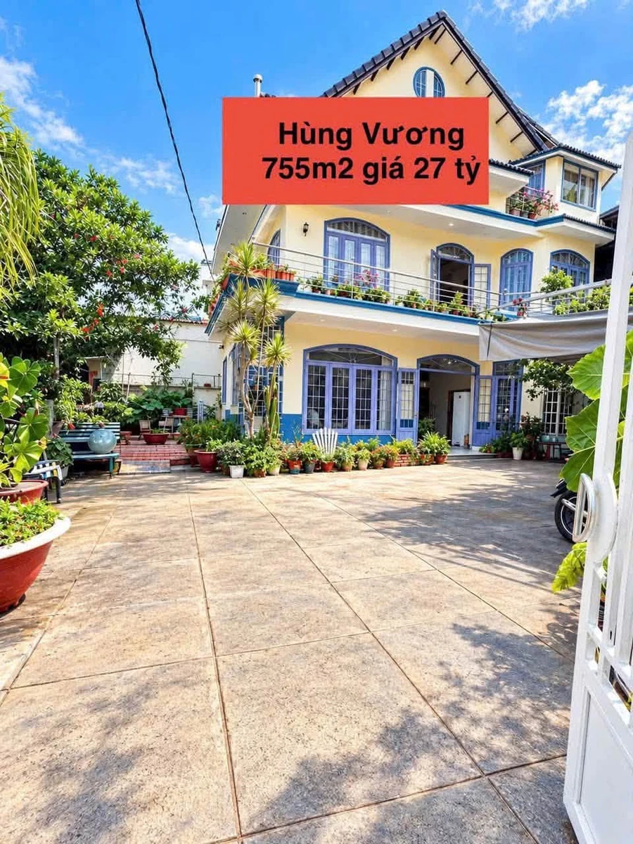 Bán gấp homestay đất 755m² Hùng Vương Đà Lạt 27 tỷ - Ảnh 1