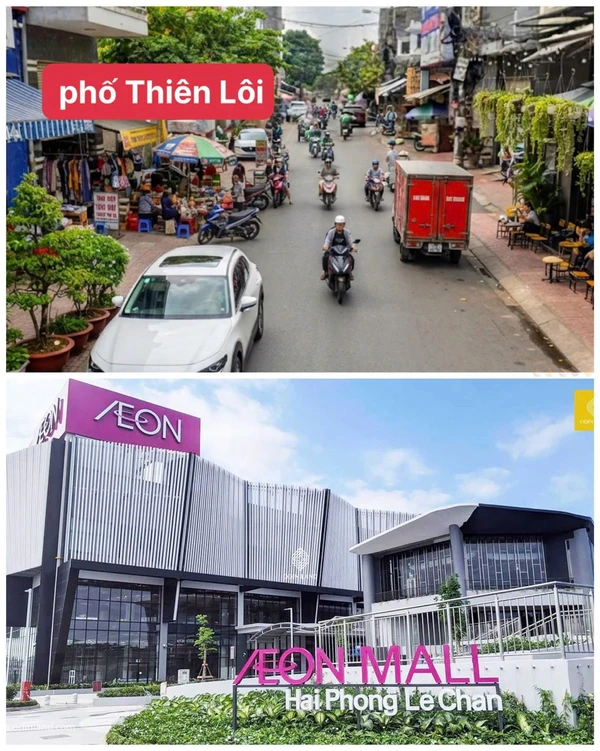 Bán nhà 4 tầng 88m2 phố Thiên Lôi gần AEON Mall, Hải Phòng