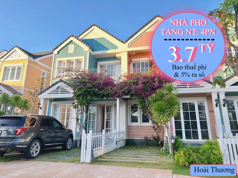Bán nhà phố 4PN full nội thất 126m2 Novaworld Phan Thiết 3.7 tỷ