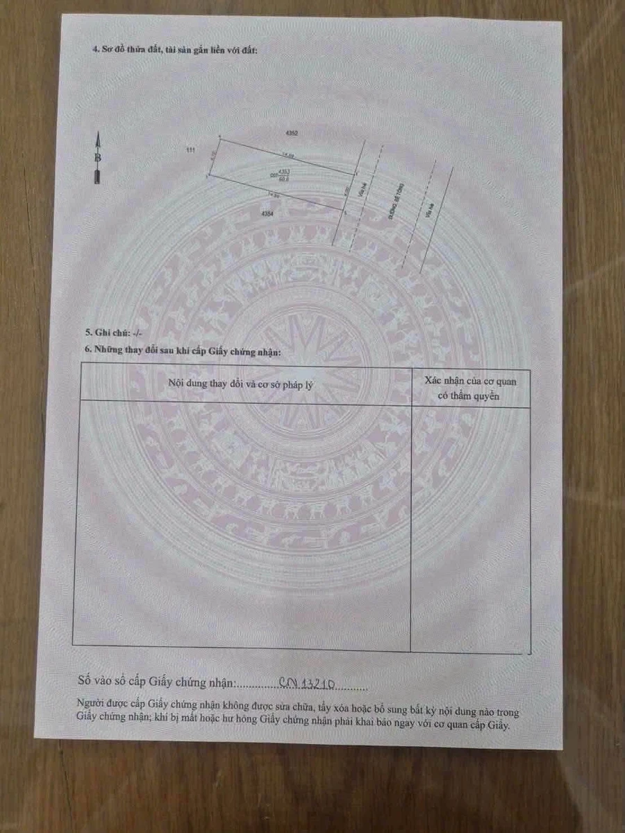 Bán nhà 60.6m² 2 phòng ngủ 3 tỷ 950 triệu gần sân bay - Ảnh thu nhỏ 5