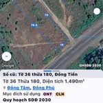 Bán đất MT QL14 Đồng Phú Bình Phước 32x78m, 100tr/m - Ảnh thu nhỏ 2