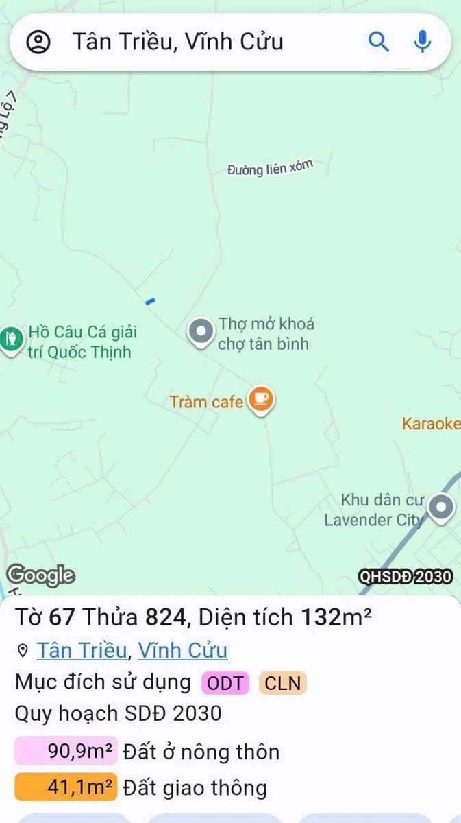 Bán đất mặt tiền đường Ông Binh 132m2, Phường Tân Triều, Đồng Nai - Ảnh thu nhỏ 3
