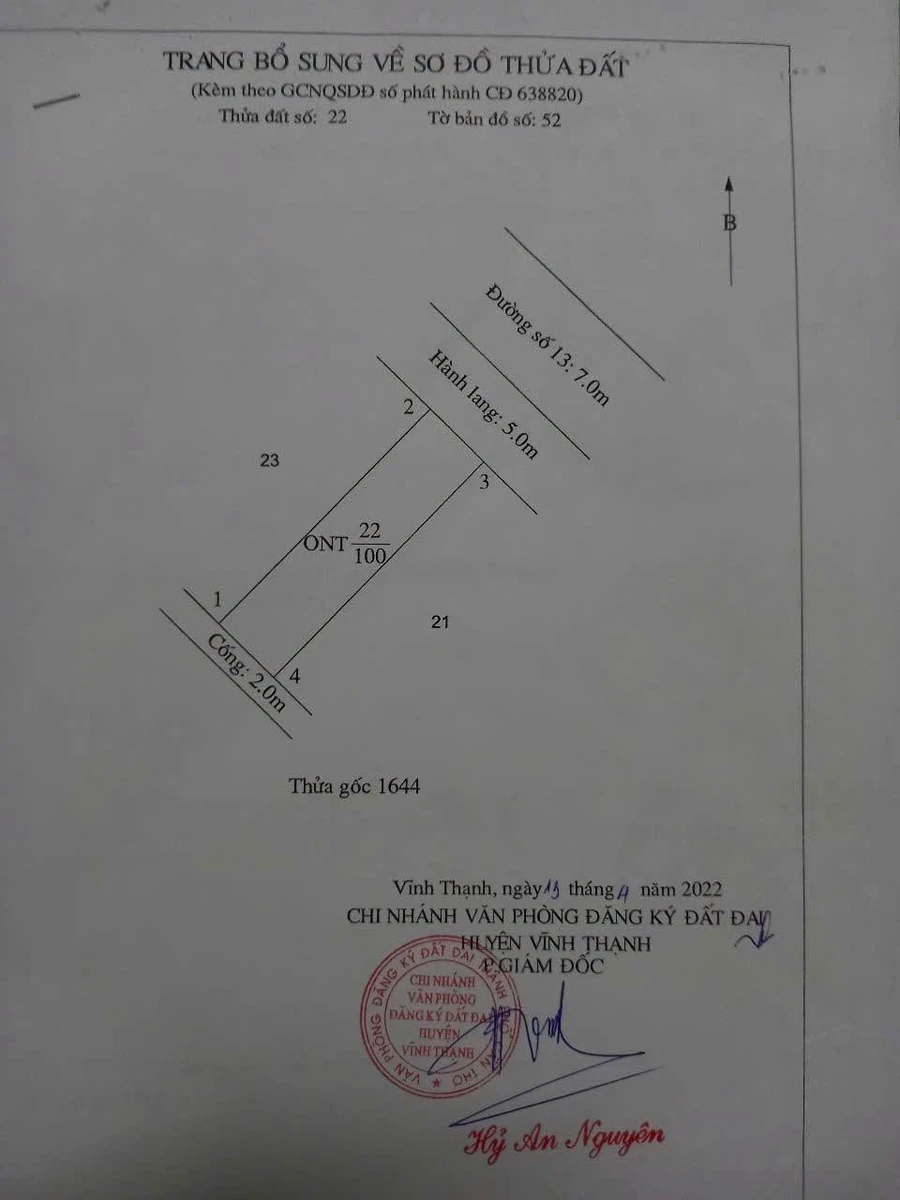 Bán nền 100m² Thạnh Mỹ Cần Thơ 720 triệu - Ảnh thu nhỏ 4