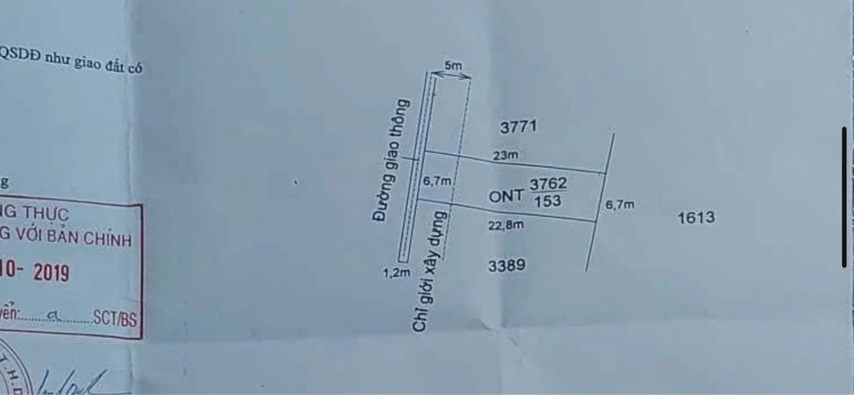 Bán lô đất thổ cư Tây Ninh 153m² 1,2 tỷ - Ảnh thu nhỏ 2