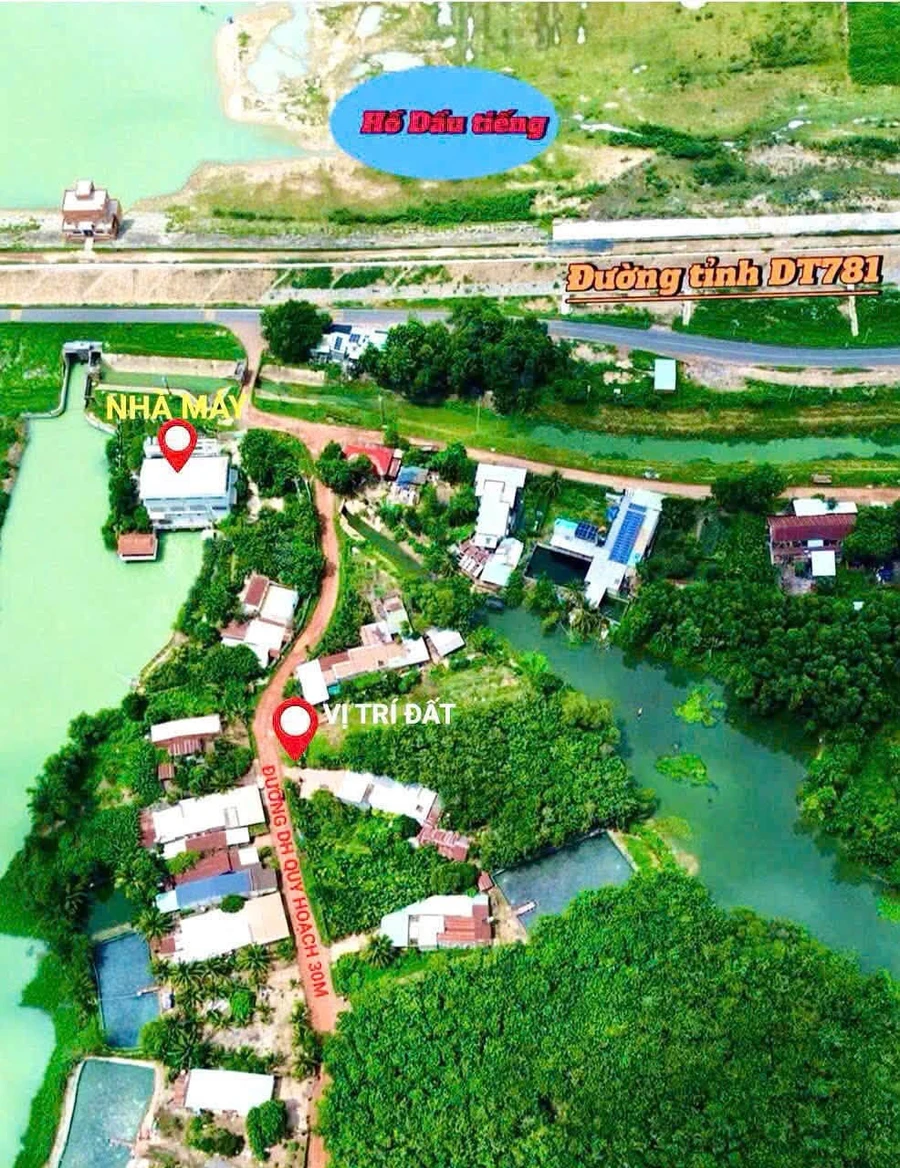 Bán gấp 2 lô đất Cầu Khởi, Dương Minh Châu, Tây Ninh, 350 triệu/lô, gần 150m2 - Ảnh 1
