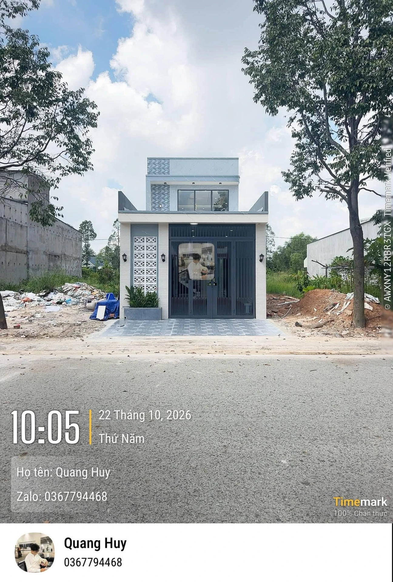 Nhà gác lửng Mỹ Phước 4, Bến Cát, Bình Dương - 150m² - 2.7 tỷ - Ảnh 1