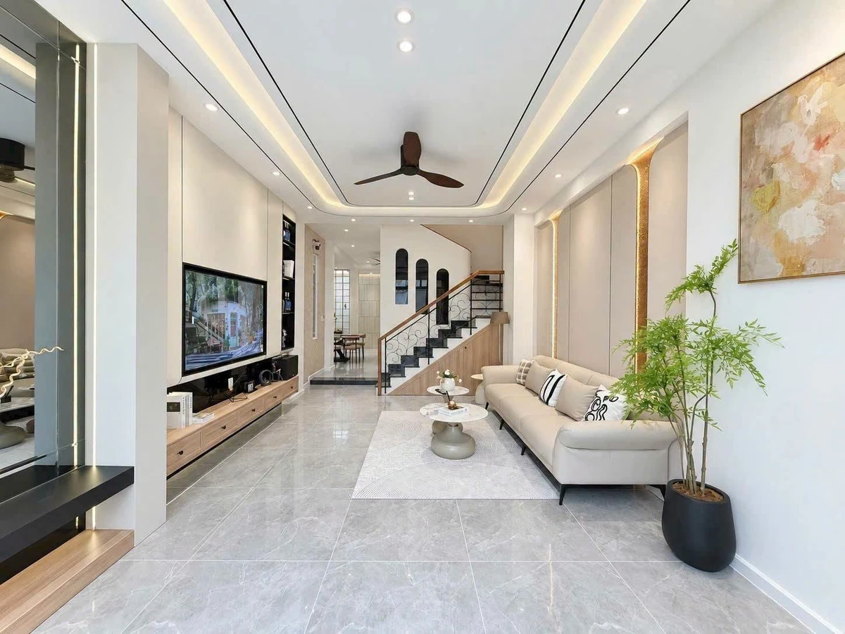 Bán nhà 4 tầng 62m² 5PN full nội thất đường Nguyễn Thượng Hiền, Bình Thạnh - Ảnh thu nhỏ 2