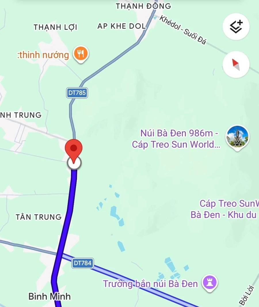 Bán đất 2 mặt tiền 1.000m² ĐT 785, Tây Ninh - Ảnh thu nhỏ 3