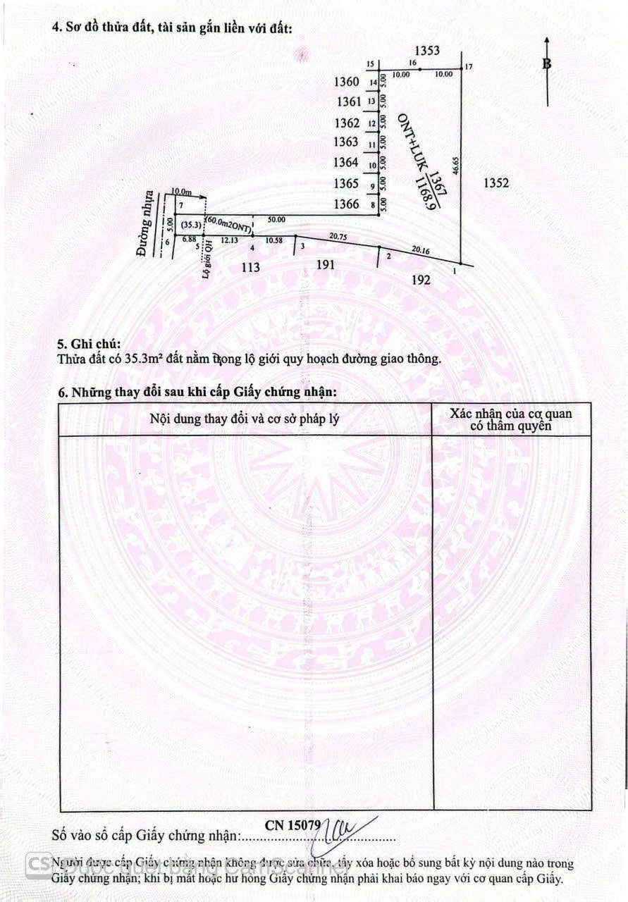 Bán đất 1169m² mặt tiền nhựa Long Thuận, Tây Ninh, 295 triệu - Ảnh 1