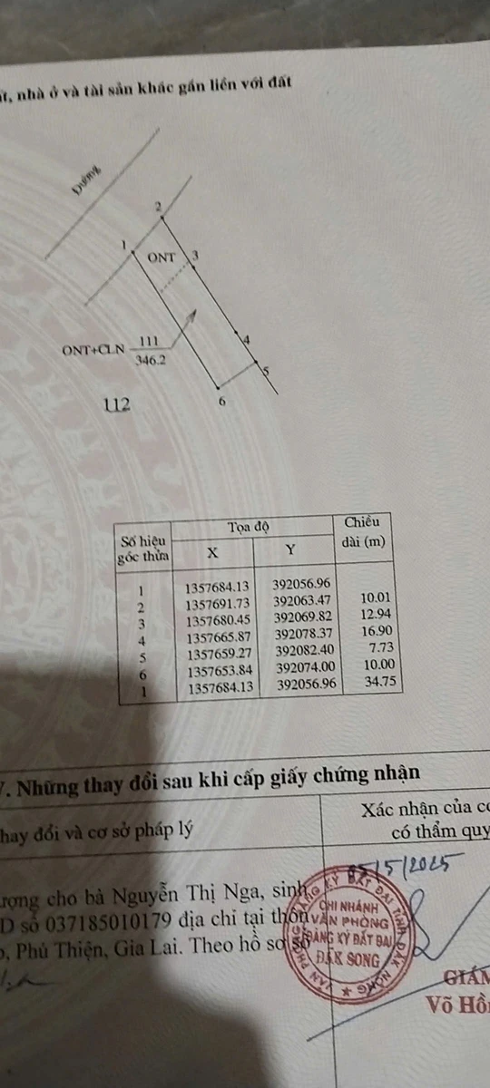 Bán đất thôn 7 Thuận Hà 100m² thổ cư 670 triệu - Ảnh thu nhỏ 2