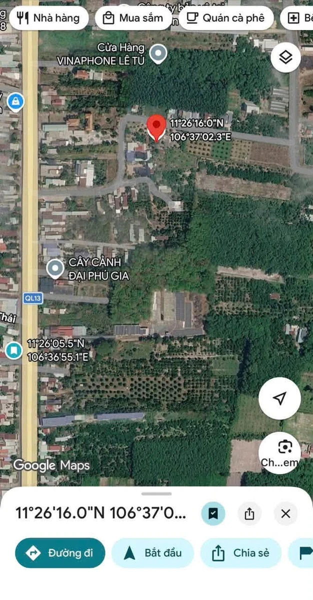 Bán lô đất Chơn Thành Bình Phước 1750m2 - Ảnh thu nhỏ 3