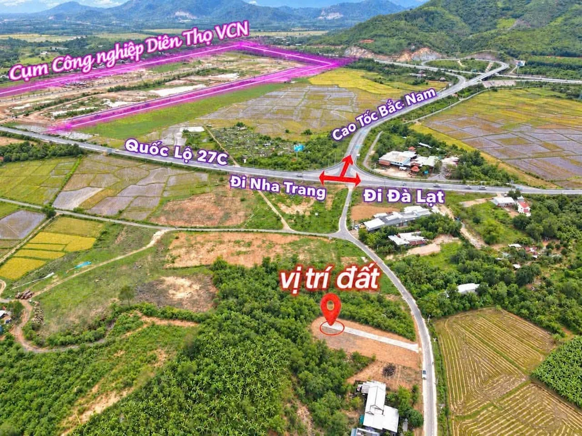 Bán đất thổ cư 77m2 giá 395 triệu/lô tại Diên Thọ, Khánh Hòa - Ảnh thu nhỏ 4