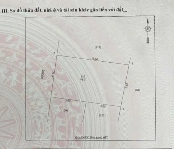 Bán đất mặt tiền đường nhựa 5x22m, thổ cư 60m², Kim Dinh, Bà Rịa khaii