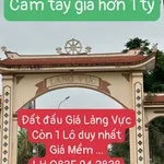Bán đất Làng Vực Hải Phòng 200m² mặt tiền 13m giá 1 tỷ - Ảnh thu nhỏ 1