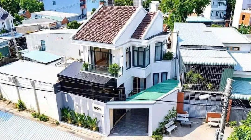 Bán nhà trệt lầu mái Thái 87m2 Thủ Dầu Một 3.5 tỷ