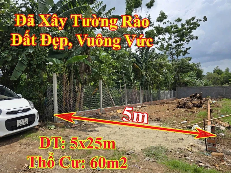 Bán lô đất Phường Eakao, 125m², giá 1 tỷ 280