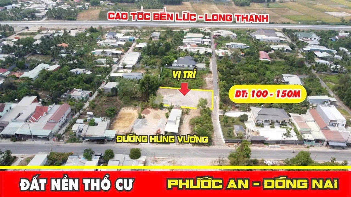 Bán đất 92m2 (85m2 thổ cư) hẻm Hùng Vương, Phước An, giá 1,4 tỷ - Ảnh thu nhỏ 3