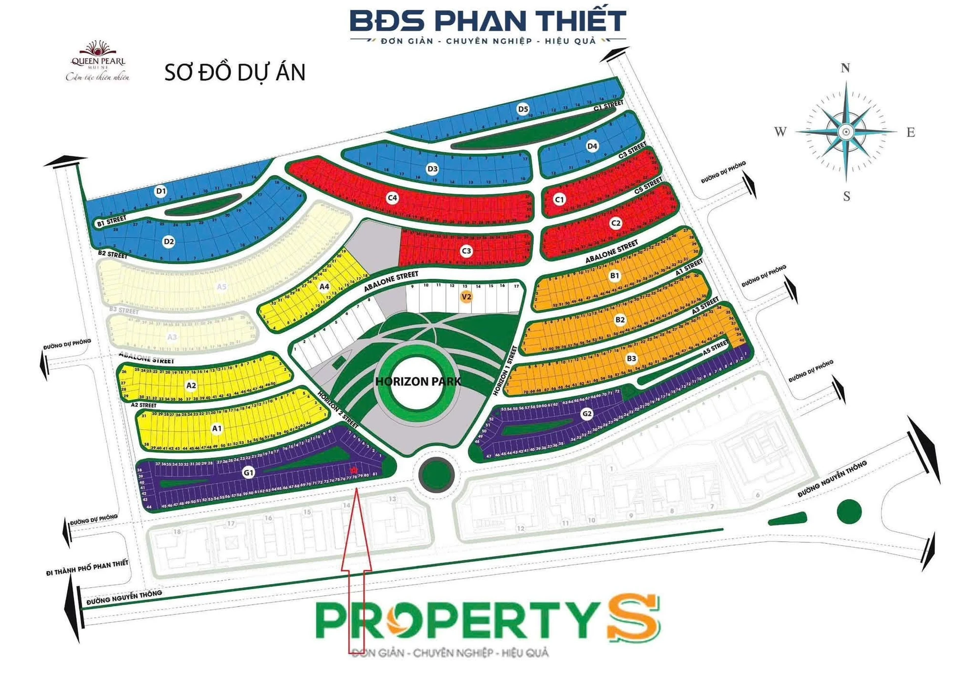 Bán đất Queen Pearl Mũi Né 102 m² hướng biển 1,82 tỷ - Ảnh 1