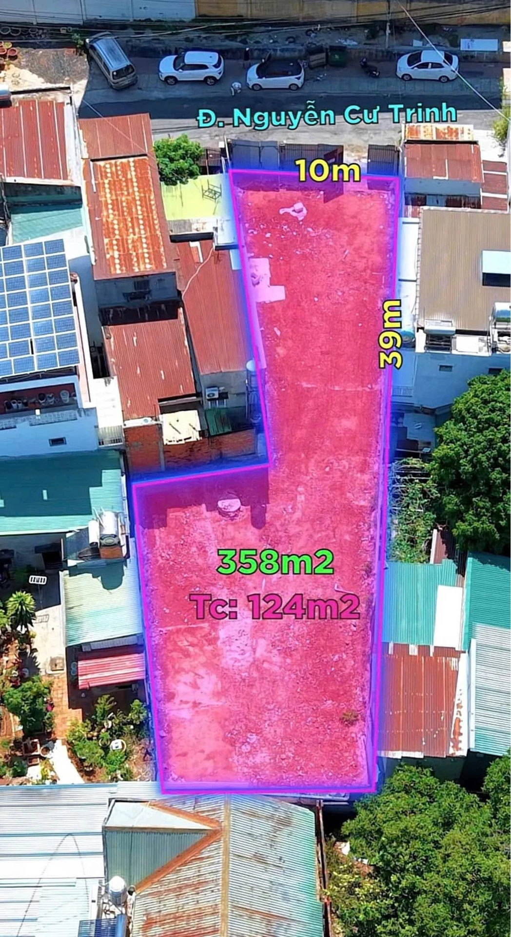 Bán đất mặt tiền 358m2 đường Nguyễn Cư Trinh, trung tâm Buôn Ma Thuột, giá 8,5 tỷ - Ảnh 1
