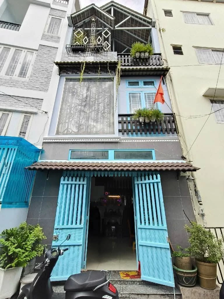 Bán nhà phố góc 3 tầng 56m2 Nơ Trang Long, Q7 - 9 tỷ - Ảnh 1