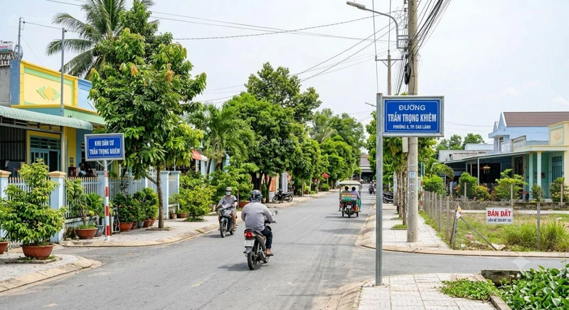 Bán đất hẽm oto đường Trần Trọng Khiêm, phường Cao Lãnh, Đồng Tháp, 2,75 tỷ, 135m2 hàng hiếm uy tín